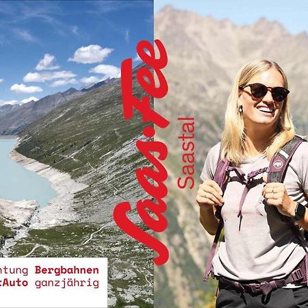 Haus Wiedersehen, Weissmies Apartment Saas-Grund Luaran gambar